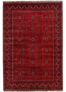 Dark Red Khal Mohammadi 6' 7 x 9' 9 - SKU 67119