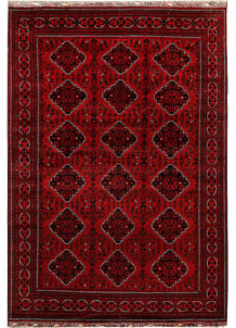 Dark Red Khal Mohammadi 6' 7 x 9' 8 - SKU 67122