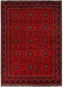 Dark Red Khal Mohammadi 6' 5 x 8' 11 - SKU 67134