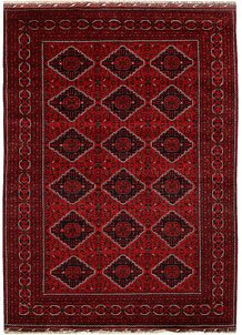 Dark Red Khal Mohammadi 6' 6 x 9' 11 - No. 67145