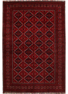Dark Red Khal Mohammadi 8' 1 x 11' 7 - SKU 67147