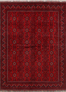 Dark Red Khal Mohammadi 8' 1 x 10' 7 - No. 67152