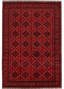 Dark Red Khal Mohammadi 7' 11 x 11' 6 - SKU 67157