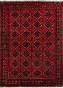 Dark Red Khal Mohammadi 8' 1 x 11' 1 - SKU 67175