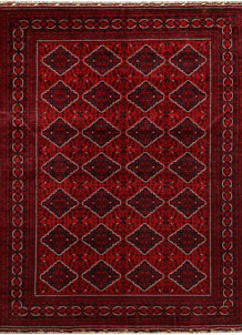 Dark Red Khal Mohammadi 8' 1 x 10' 11 - SKU 67177
