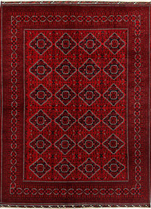 Dark Red Khal Mohammadi 8' 1 x 10' 11 - No. 67178