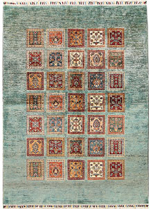 Multi Colored Kazak 4' 11 x 6' 8 - No. 67248