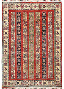 Multi Colored Kazak 4' 10 x 6' 4 - No. 67250