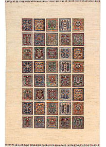 Multi Colored Kazak 4' 11 x 7' 5 - No. 67254