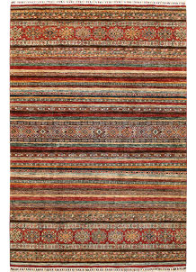 Multi Colored Kazak 6' 9 x 10' 2 - No. 67286