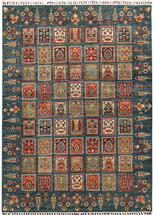 Multi Colored Kazak 5' 6 x 7' 7 - SKU 67298