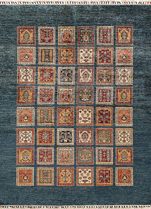 Multi Colored Kazak 5' 8 x 7' 10 - No. 67314