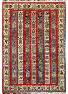 Multi Colored Kazak 5' 5 x 7' 9 - SKU 67333