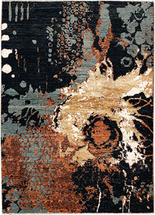 Multi Colored Abstract 4' 1 x 5' 9 - SKU 67408