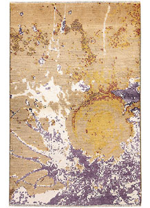 Multi Colored Abstract 4' x 6' 1 - SKU 67409