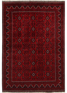 Dark Red Khal Mohammadi 6' 6 x 9' 6 - No. 67500