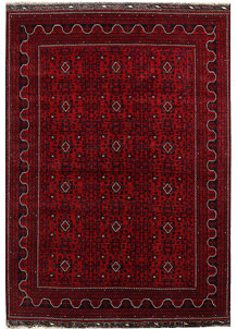 Dark Red Khal Mohammadi 6' 7 x 9' 5 - SKU 67514
