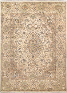 Blanched Almond Kirman 8' 11 x 12' 2 - SKU 67525