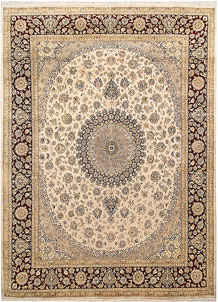 Blanched Almond Isfahan 7' 11 x 10' 9 - SKU 67547