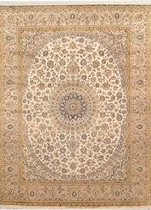 Blanched Almond Isfahan 8' x 10' 4 - No. 67548