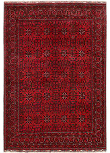 Dark Red Khal Mohammadi 6' 6 x 9' 4 - No. 67896