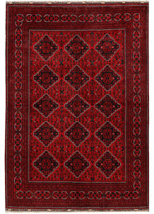 Dark Red Khal Mohammadi 6' 6 x 9' 6 - SKU 67931