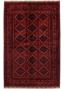 Dark Red Khal Mohammadi 6' 6 x 9' 9 - SKU 67932