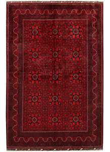 Dark Red Khal Mohammadi 6' 6 x 9' 10 - No. 67935