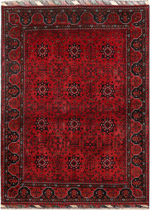Dark Red Khal Mohammadi 4' 11 x 6' 5 - No. 68084