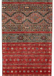 Multi Colored Kazak 2' 8 x 13' - No. 68119