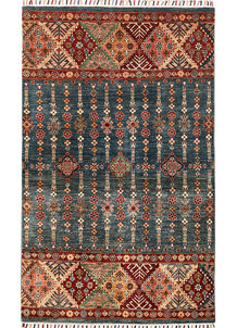 Multi Colored Kazak 4' x 6' 6 - SKU 68212
