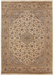 Blanched Almond Isfahan 5' 8 x 7' 10 - SKU 68337