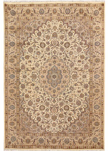 Blanched Almond Isfahan 5' 6 x 8' 2 - SKU 68346