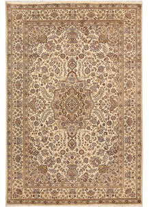Blanched Almond Isfahan 5' 7 x 8' 5 - SKU 68377