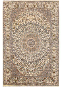 Blanched Almond Gombud 6' 6 x 9' 8 - SKU 68398
