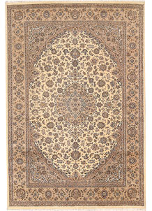 Bisque Isfahan 6' 7 x 9' 8 - No. 68442