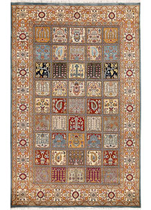 Multi Colored Bakhtiar 4' 6 x 7' 2 - SKU 68490