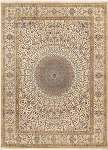 Blanched Almond Gombud 9' 1 x 12' 5 - SKU 68527