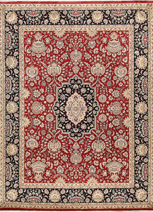 Firebrick Isfahan 9' x 11' 11 - SKU 68534