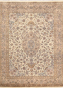 Blanched Almond Isfahan 7' 11 x 10' 1 - SKU 68552