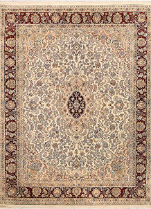 Blanched Almond Isfahan 8' x 10' 2 - SKU 68578