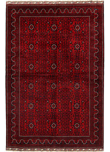 Dark Red Khal Mohammadi 6' 5 x 9' 5 - No. 68652