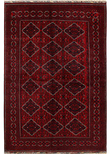 Dark Red Khal Mohammadi 6' 7 x 9' 6 - SKU 68654