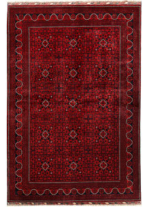 Dark Red Khal Mohammadi 6' 6 x 9' 8 - SKU 68659