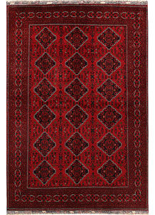 Dark Red Khal Mohammadi 6' 9 x 9' 11 - No. 68663