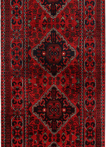 Dark Red Khal Mohammadi 2' 6 x 6' 4 - SKU 68676