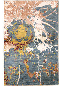 Multi Colored Abstract 4' 1 x 6' 4 - SKU 68687