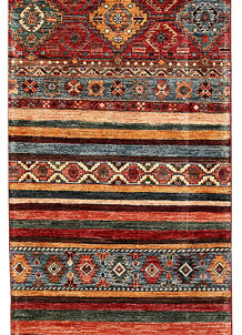 Multi Colored Kazak 2' 8 x 9' - No. 68831