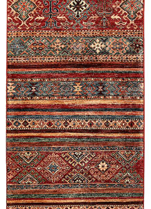 Multi Colored Kazak 2' 6 x 8' 6 - No. 68836