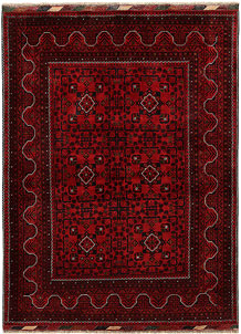 Dark Red Khal Mohammadi 4' 9 x 6' 6 - SKU 68910
